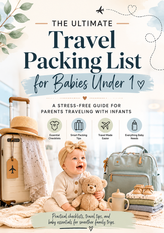 The Ultimate Travel Packing List for Babies Under One